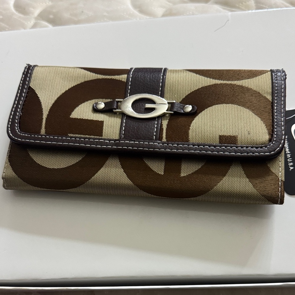 Andie Brown and Tan Wallet